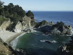 Julia Pfeiffer Burns State Park Stock Footage