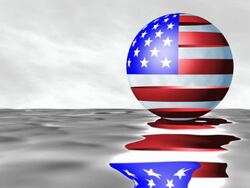 USA flag abstract Stock Footage