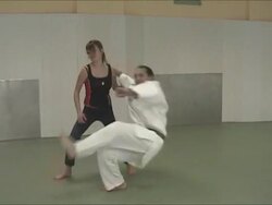 Trainning judo Stock Footage