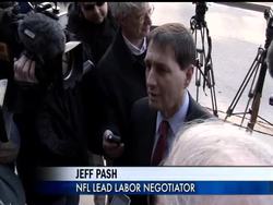 As the NFL and the players' union held another session of labor talks in Washington Tuesday, the league's lead negotiator says they are working with great urgency and as hard as they can work to get something done. (March 1) News Clip