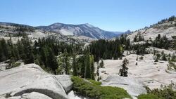 Scenery in Yosemite National Park, California, USA. Stock Footage