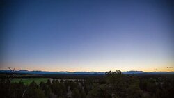 Three Sisters Mountains Stock Footage