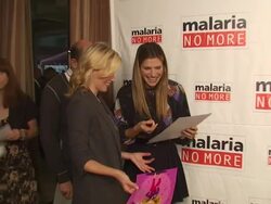 Elizabeth Banks, Lake Bell at the Malaria No More - Comedy Fights Malaria Campaign Launch at West Hollywood CA. (Footage by WireImage Video/GettyImages) Stock Footage