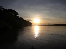 Illegal Gold Mining In Madre De Dios, Peru Stock Footage