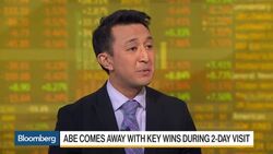 N. Korea Launches Missile Test During Abe, Trump Meet News Clip