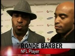 DJ AM manned the turntable at the annual Super Bowl party sponsored by male magazine Maxim. (Feb. 2) News Clip