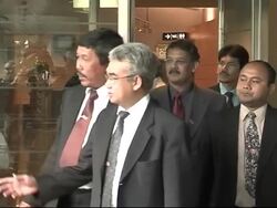 Separatist leaders arrive for talks News Clip