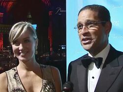 Third Annual UNICEF Snowflake Ball Stock Footage