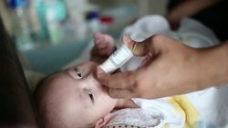 Snot Removal Stock Footage