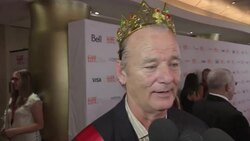 Bill Murray Day culminates with world premiere of new film at TIFF; News Clip