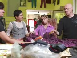 HD: Creative Designer Having Discussion With His Team Stock Footage