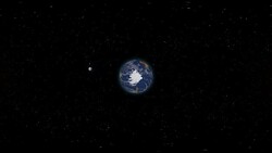 Antartica  - Virtual Reality 360 Degrees Zoom From Space Stock Footage