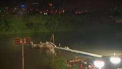 Workers lifted the fuselage of a TransAsia Airways ATR 72 propjet from a shallow river in Taipei, Taiwan Wednesday. About two dozen people died when the plane went down. More are missing. (Feb. 4) Instructional Video