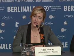 59th Berlin Film Festival: The Reader Press Conference Stock Footage