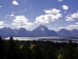 Jackson Hole, Wyoming Time Lapse Stock Footage