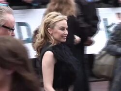 Kylie Minogue at the The Kid UK Premiere at London England. (Footage by WireImage Video/GettyImages) Stock Footage