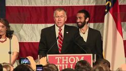 Republicans rolled up the string of victories they needed Tuesday night to seize control the Senate, the biggest prize in the midterm elections, and North Carolina put them over the top. (Nov. 4) News Clip