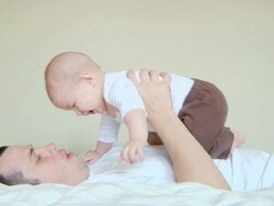 Father & Son Love V.2 (HD) Stock Footage