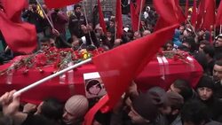 Turkish teenager in 9-month coma after being hit by police tear-gas canister dies in hospital News Clip