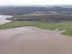 Arnside Viaduct & Kent Estuary in Cumbria News Clip