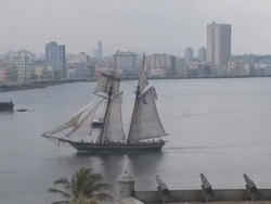 CLEAN: 'Amistad' slave mutiny boat replica to visit Cuba News Clip