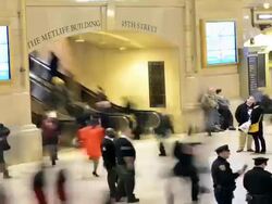 TIME LAPSE: Grand Central Station, New York City Stock Footage