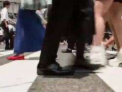 Crossing Shibuya Stock Footage