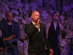 PERFORMANCE - Sting at LACMA Hosts 2013 Art+Film Gala Honoring David Hockney And Martin Scorsese Presented By Gucci Stock Footage