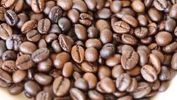 Coffee Beans Macro. Stock Footage