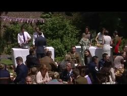 Michelle Obama & Samantha Cameron at No 10 BBQ News Clip