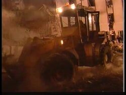 YUGOSLAVIA: STATE TV STATION RTS HIT BY NATO MISSILE (4) News Clip