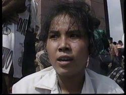 CAMBODIA: LABOUR PROTESTERS ARE STRUCK BY POLICE IN VIOLENT CLASHES News Clip