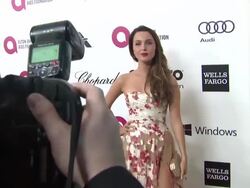 Camilla Luddington at Elton John AIDS Foundation Presents 22nd Annual Academy Awards Viewing Party Sponsored By Chopard, Neuro Drinks And Wells Fargo Stock Footage