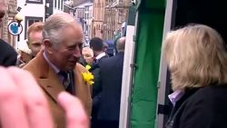 Prince Charles visits food producers in Clitheroe News Clip