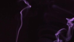 Slow Motion: Smoke pink color Stock Footage