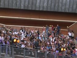 EVENT CAPSULE CLEAN - Lily Collins, Christian Ditter, Sam Claflin at 'Love, Rosie' Red Carpet - The 9th Rome Film Festival at Auditorium Parco Della Musica on October 19, 2014 in Rome, Italy. Stock Footage