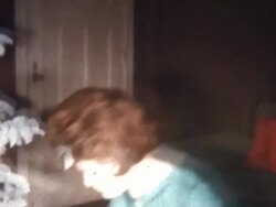 Christmas Gifts Sarcasm 1950's. Stock Footage