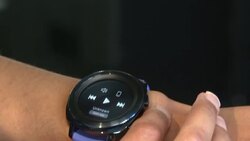 ++ EMBARGOED 16:00 GMT++ Samsung launch a sport-centric smartwatch and a fitness tracker News Clip