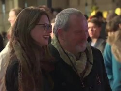 EVENT CAPSULE CLEAN - The Book of Mormon London Opening Night on the 21st of March 2013   Stock Footage