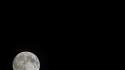 T/L,Moon. Tokyo/Japan Stock Footage