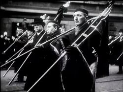 BELGIUM MOURNS PILOT SHOT DOWN BY NAZIS - News Clip