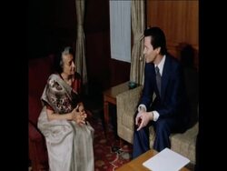 SYND 1 3 80 YUGOSLAV MINISTER JOSIP VRHOVEC VISITS GANDHI AND REDDY News Clip