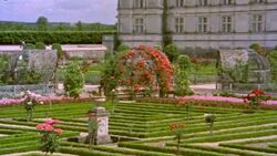 French castle Stock Footage