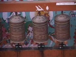 Prayer Wheels Stock Footage