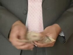Money Taking Stock Footage