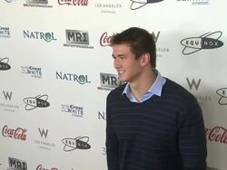 Nathan Adrian at CW3PR Presents Gold Meets Golden At Equinox Sports Club Hosted By Nicole Kidman 1/12/2013 in Los Angeles, CA.(Footage by WireImage Video/Getty Images Entertainment Video) Stock Footage