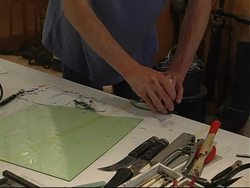 Traditional and modern stained glass windows News Clip