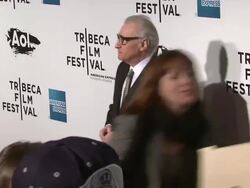 Martin Scorsese at the 2011 Tribeca Film Festival - Opening Night - World Premiere of 'The Union' at New York NY. (Footage by WireImage Video/GettyImages) Stock Footage