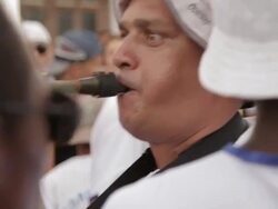 Irara Lavagem Festival Stock Footage