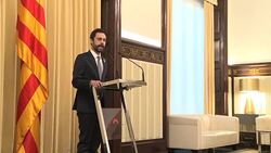 CLEAN : Catalan parliament speaker proposes Puigdemont as president News Clip